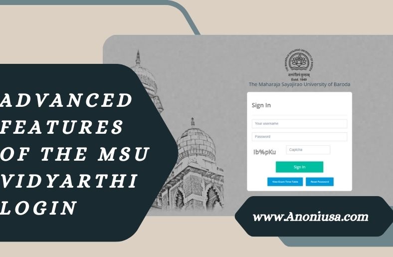 msu vidyarthi login